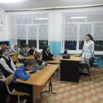 Выступает фельдшер ФАПа Шабалина О.М.